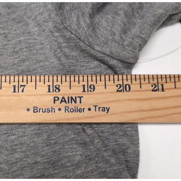 Travis Mathew Star Bright T-Shirt Mens M Heather Gray Pima Cotton Flag NEW NWT - Picture 9 of 11